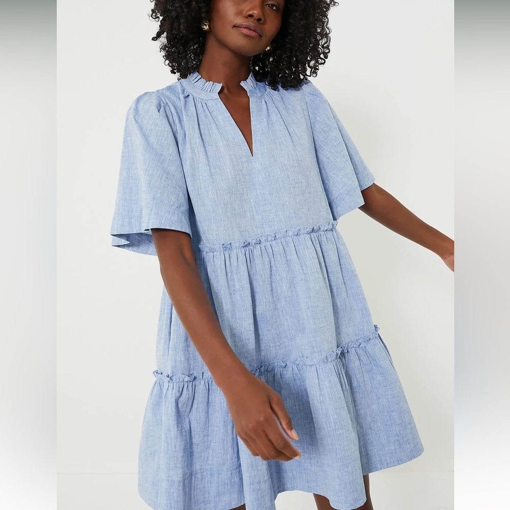 Chambray Crawford Dress - Picture 2 of 12